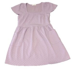 NWOT Lavender Ces Femme Dress with Pockets.
